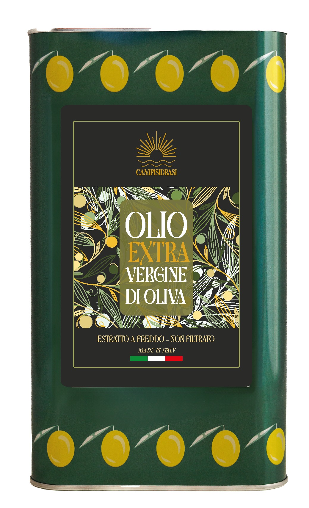 LATTA 5 L OLIO EXTRAVERGINE DI OLIVA SICILIA