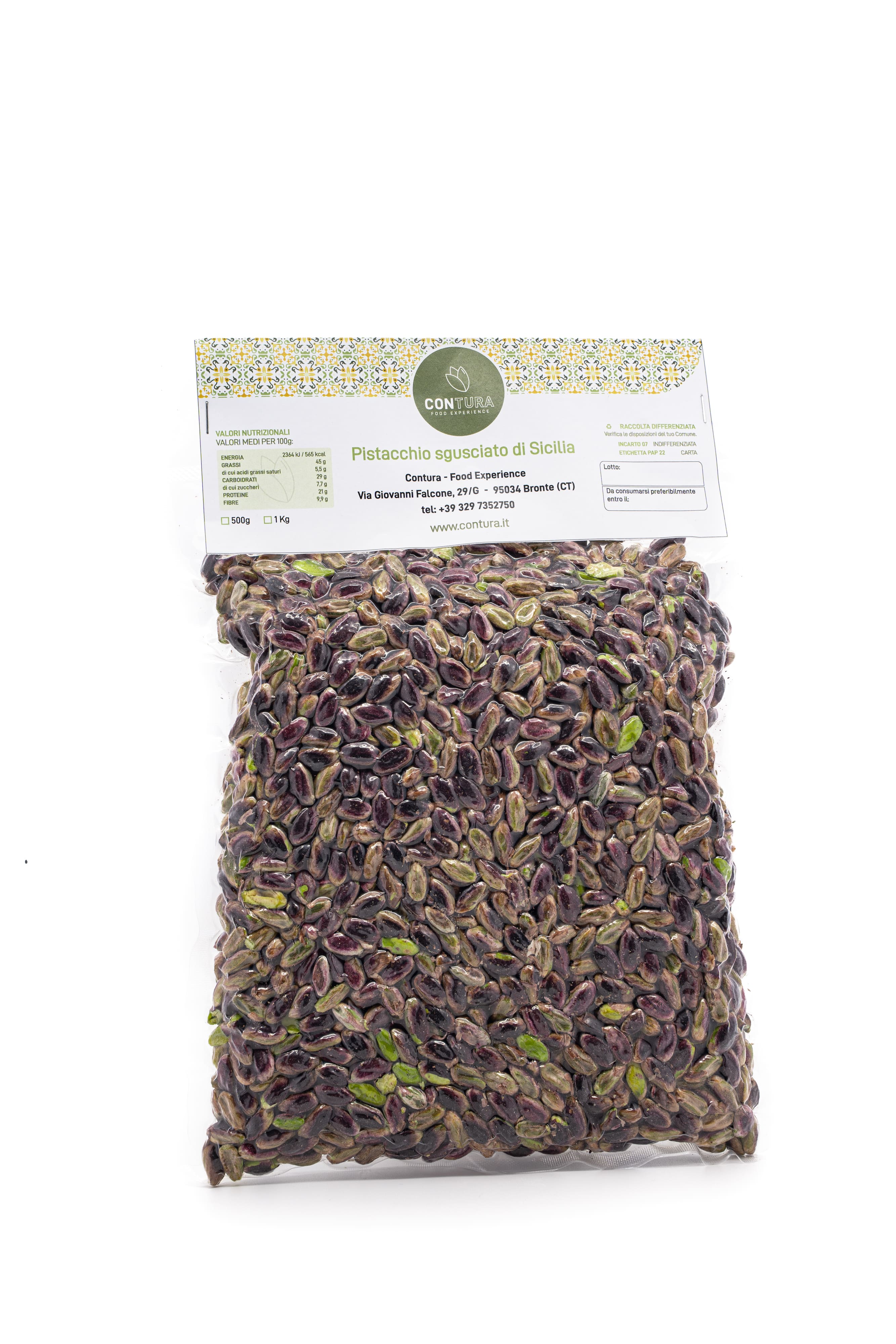 Pistacchio Sgusciato di Sicilia al Naturale